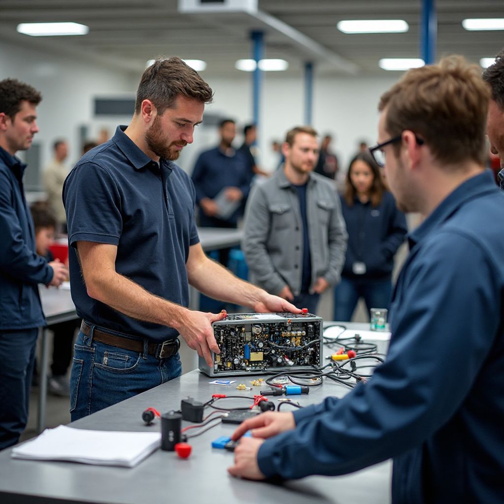 Taller técnico sobre baterías